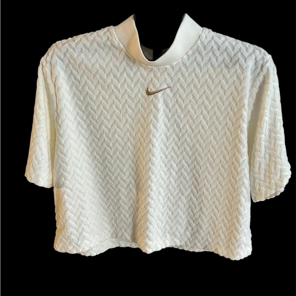 Nike French Terry Crop Top